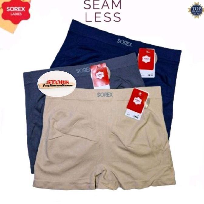 BOXER SOREX Wanita Dewasa_ Hotpants SOREX 4067 Seamless Lembut