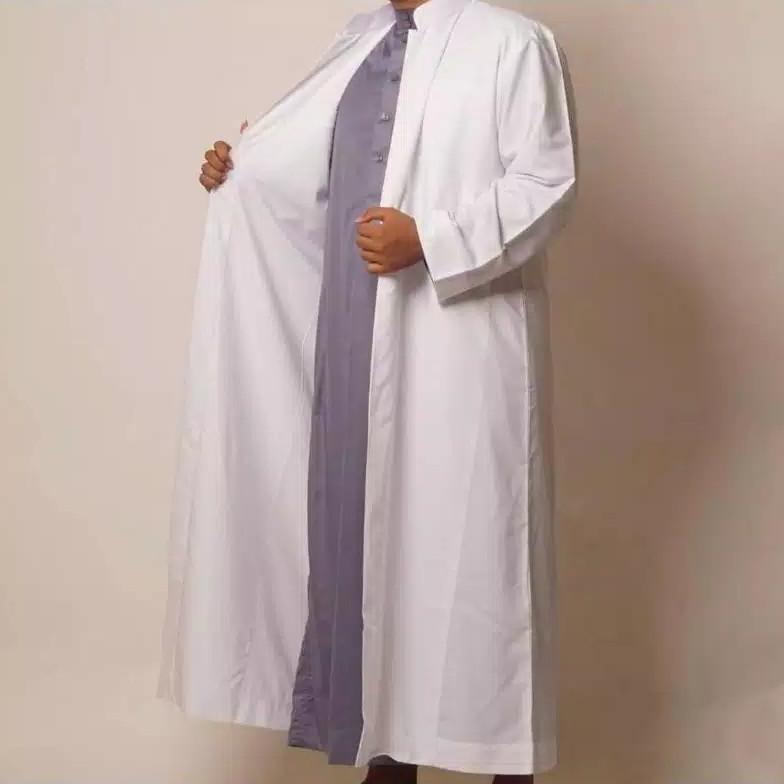 value pack jubah luaran pria dewasa twis higt / jubah yaman habaib / jubah luaran muslim terbuka / j