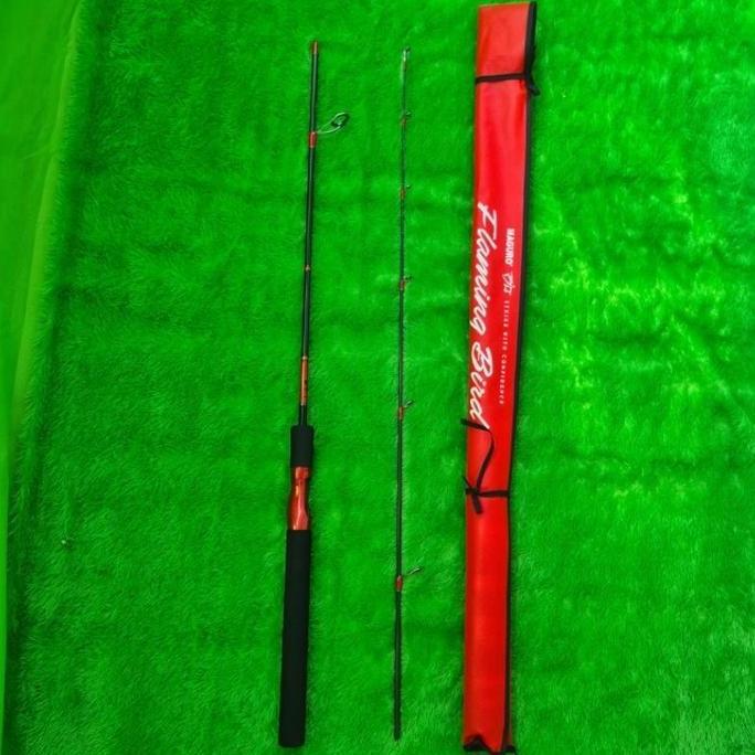 JORAN PANCING MAGURO FLAMING BIRD 150 165 BAHAN CARBON 6-14 Lbs LENTUR SUPER ENTENG DAN KUAT TERMURA