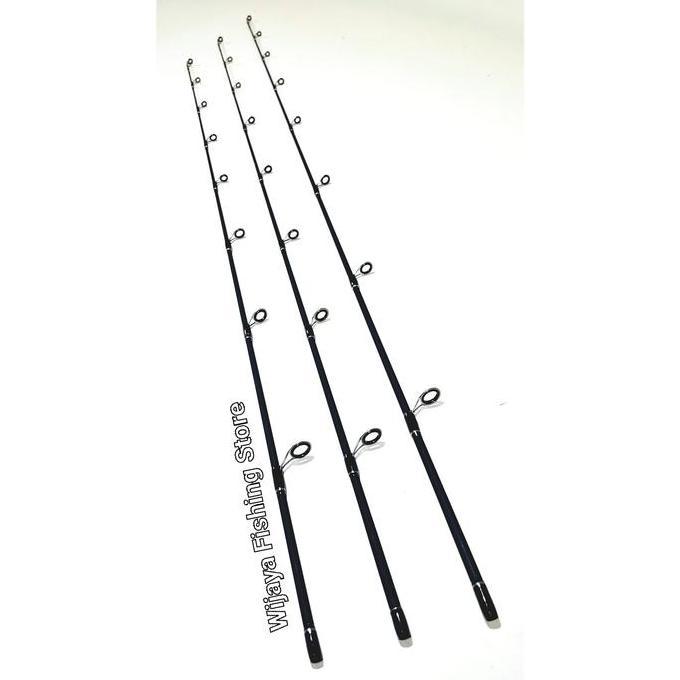 Atasan Joran Pancing Spinning Bahan Carbon Hollow atau Lubang