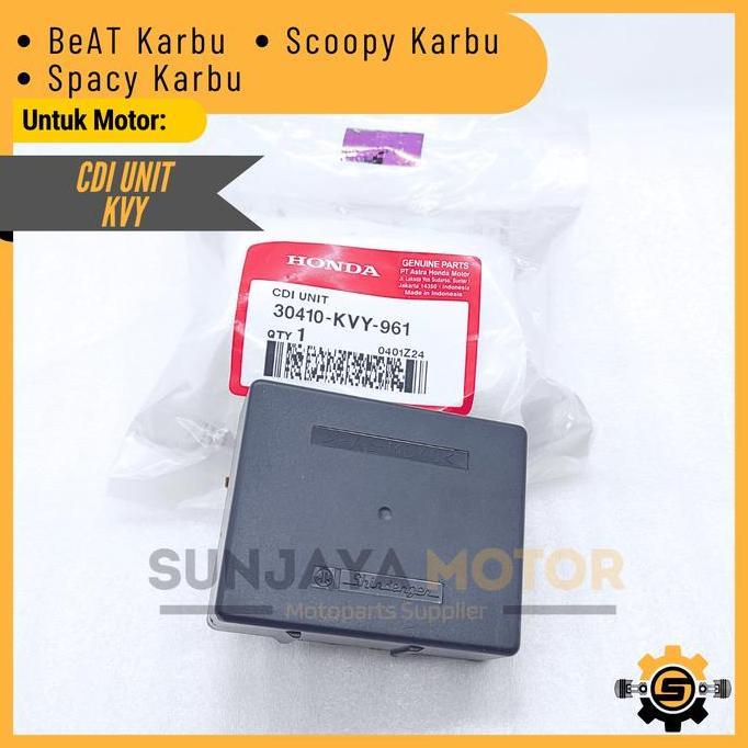DR287 - Capasitor Discharge Ignition Original Honda KVY CDI Unit Beat Karbu Scoopy Karbu Spacy Carbu