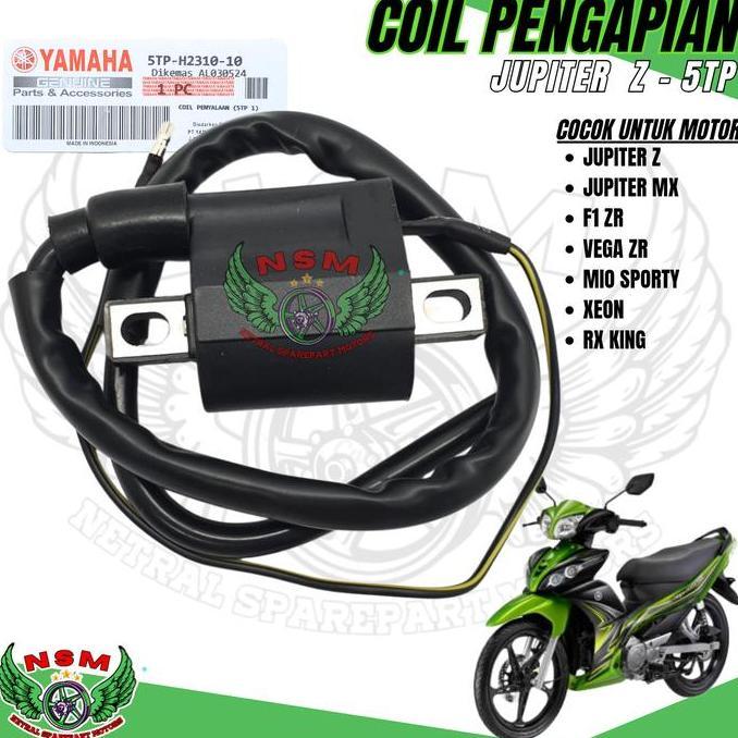 DV138 >> KOIL COIL PENGAPIAN IGNITION MOTOR JUPITER Z JUPITER MX F1ZR VEGA ZR XEON VEGA R KOIL PENYA