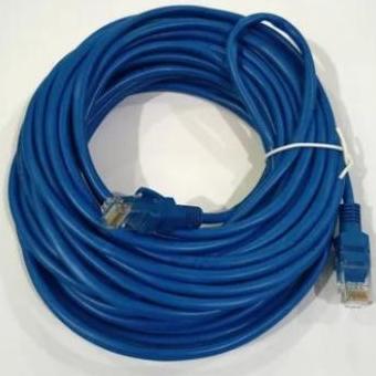 Wizard- Kabel Lan 30M Cat 5E / Kabel Utp 30 Meter Pabrikan  Router Komputer Computer Panjang Real Se