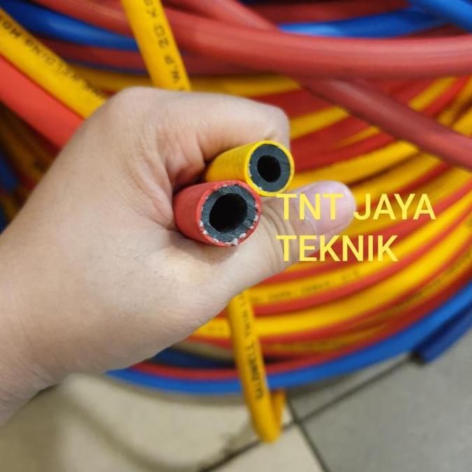 Lansungkirim- Caldwell Selang Las Double / Selang Blender Las / Selang Double Las