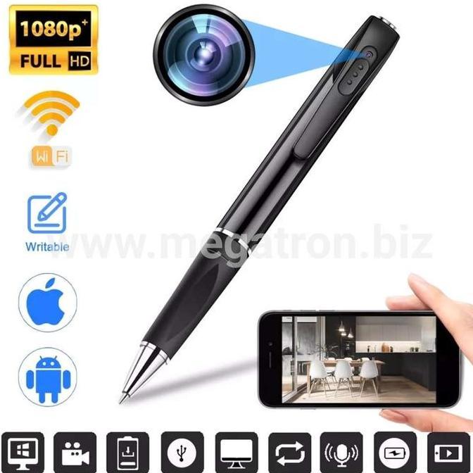 Wifi Spy Camera Model Pulpen - Kamera Tersembunyi Bisa Live Via Hp Kualitas Terbaik Harga Termurah