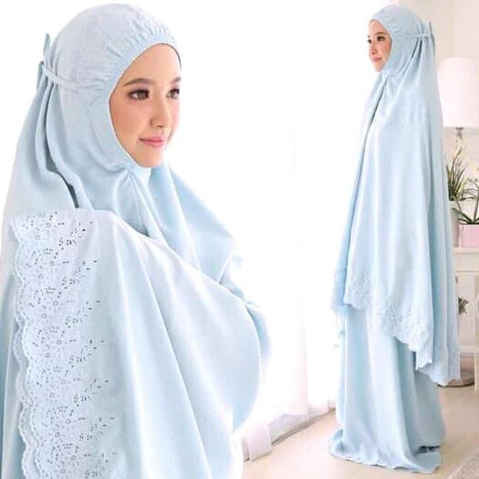 Mukena Grosir Dewasa Jumbo Sakita Pasteleena - Ungu Tua