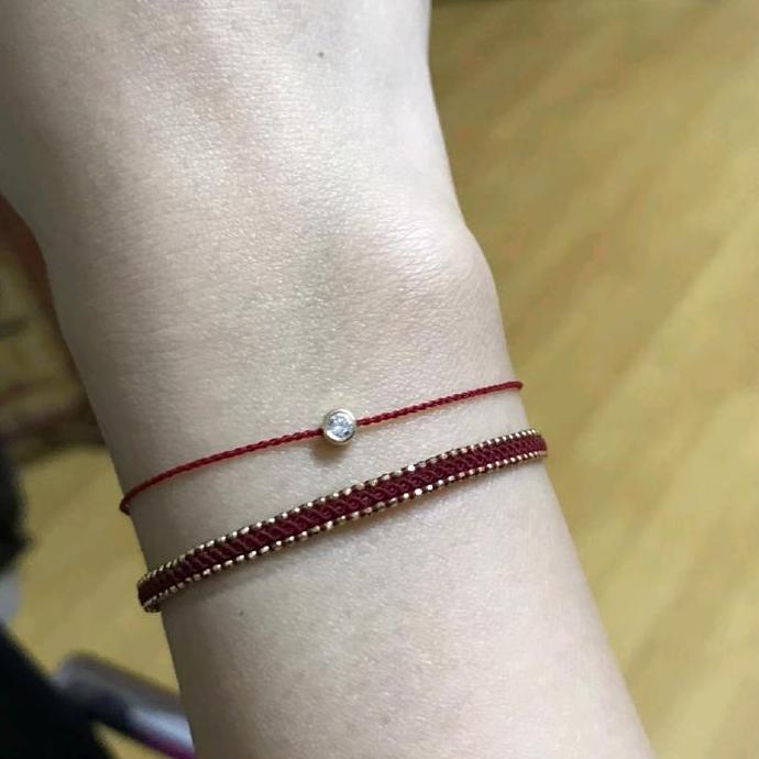 Gelang Nagita Luna Maya Redline Viral Bracelets Aksesoris BEST SELLER Tali Merah