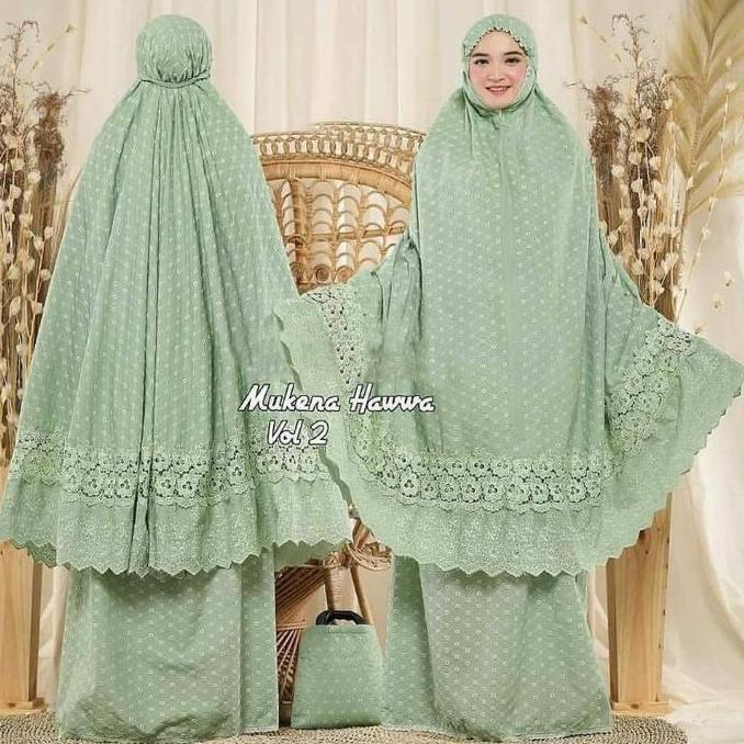 Mukena Hawa Raisa Warna Dan Motif Random
