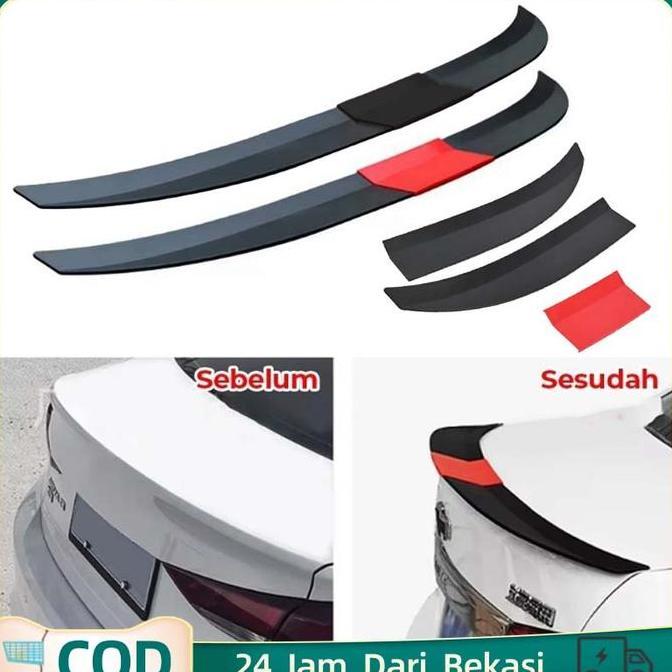 Spoiler Sedan Universal Spoiler Universal Mobil Spoiler Belakang Mobil Adjustable Spoiler Charade Te