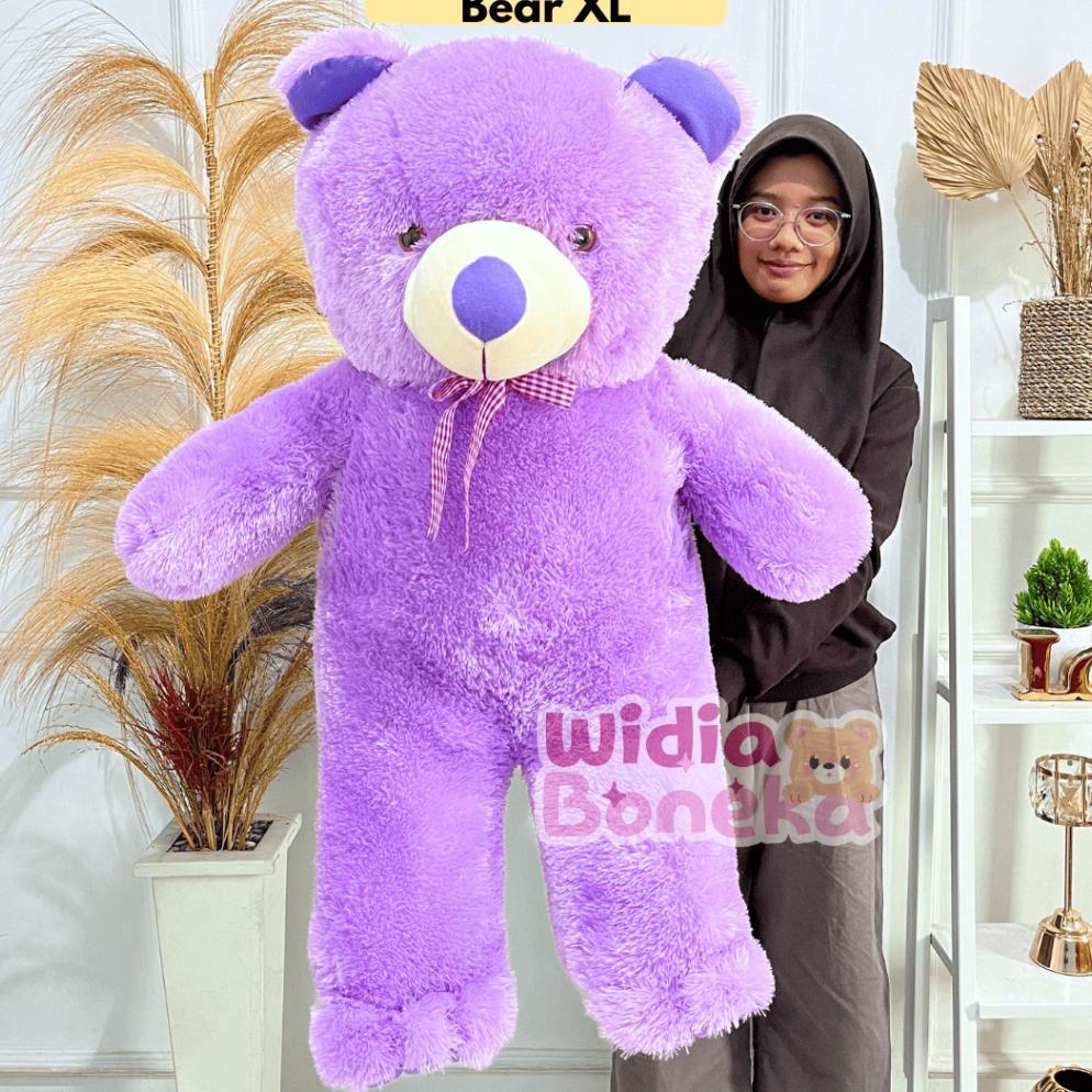 diskon boneka teddy bear xl 70 cm rasfur premium