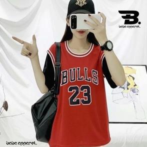 BIG PROMO (Bisa COD) Baba apparel Jersey Basket ball Stretwear 23 vintage Unisex printing sublim Mil