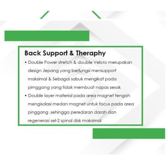 Medikit- Dr Hoom Back Support Dr. Hoom Sabuk Terapi Sakit Pinggang