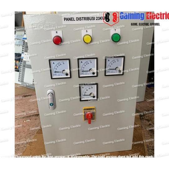 Panel Listrik Distribusi 3 Phase Daya 23 Kva