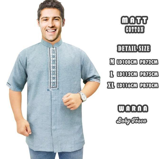 Bagusbanget- Baju Koko Premium Dewasa Eternity Muslim