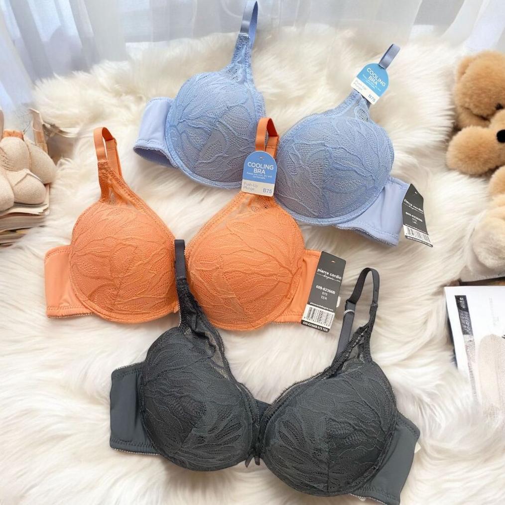 Bra BH PIERRE CARDIN 62366 - Berkawat - Busa Tebal - Size 34B 36B