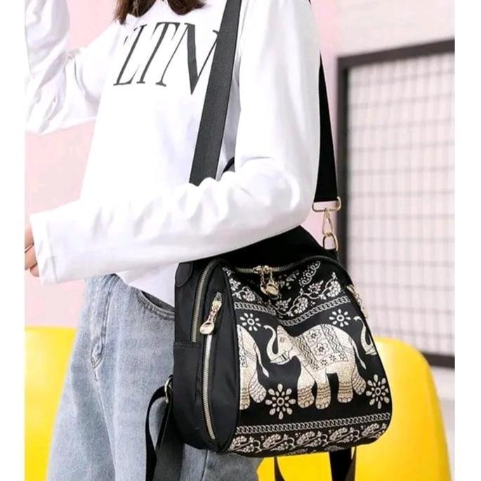 Updown- Terbaru!!!Tas Ransel Wanita Chibao Import 2In1 Selempang Dan Ransel