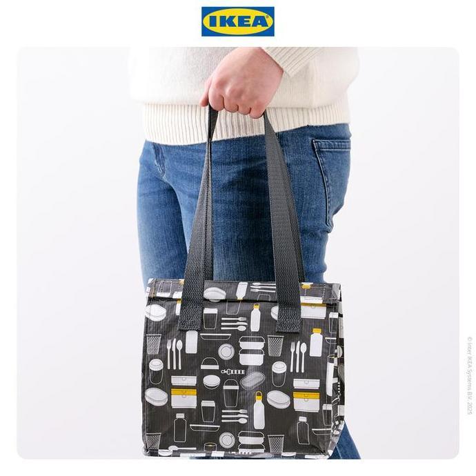 Langsungbisa- Ikea Fladdrig Tas Bekal / Makan Siang 25X16X27 Cm