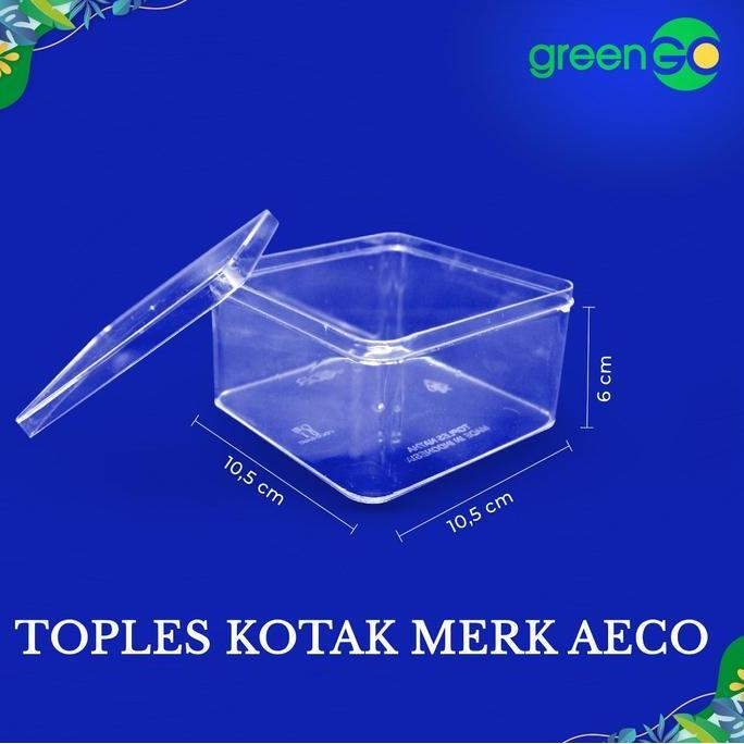 TOPLES KUE AECO SQUARE TOPLES NATHA DESSERT BOX TOPLES KOTAK AECO