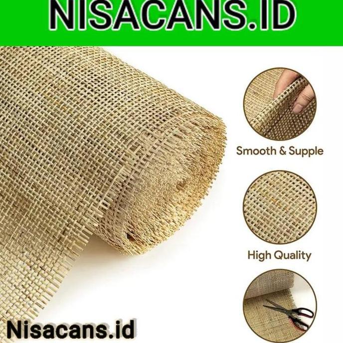 ROTAN ANYAMAN LEMBARAN SQUARE/ROTAN WEBBING SQUARE