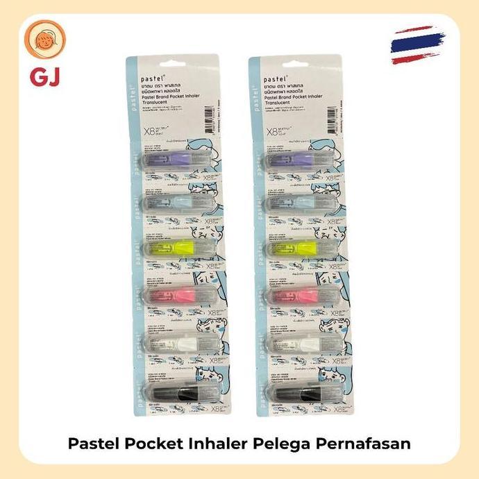 Medikit- Inhaler Tiger Balm Inhaler Thailand Original Pelega Hidung Tersumbat