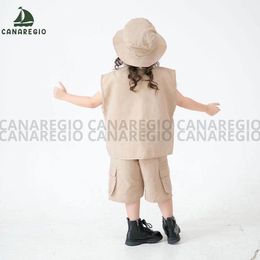 Baju Safari Anak Baju 1 Set Anak Safari Penjaga Kebun Binatang | Kostum Penjaga Safari Anak | Kemeja