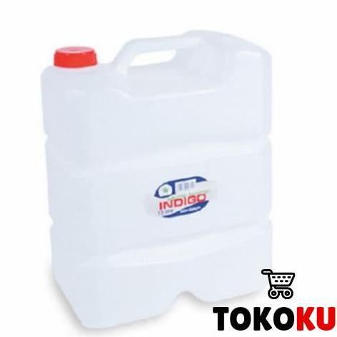 JERIGEN 15 LITER GREEN LEAF/KOMPAN PLASTIK 15 LITER INDIGO GREEN LEAF