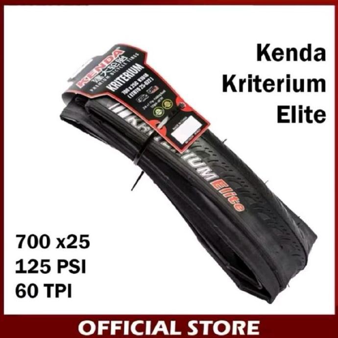 Ban kenda kriterium elite kevlar satuan 700x25c