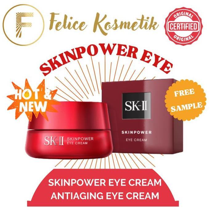 SK-II SK2 SKII SK II Skinpower Eye Cream 15gr Skin power eye cream krim mata Perawatan Mengencangkan