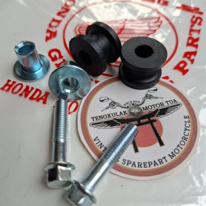 karet buntut rangka di spakbor belakang imitasi cg cg125 cg110 gl100