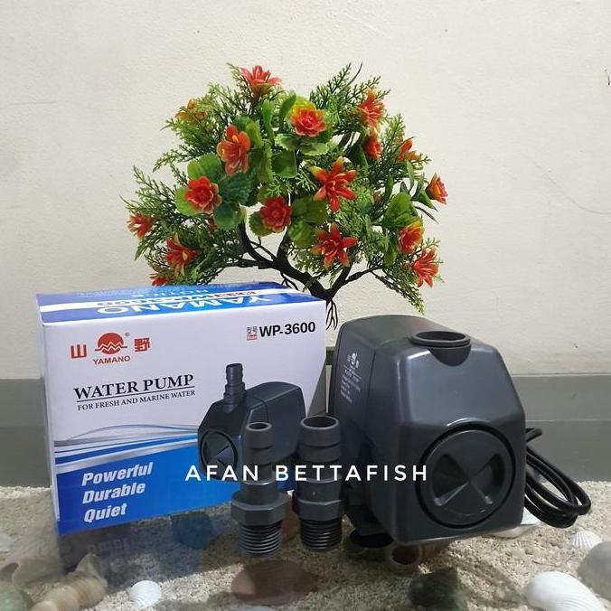 YAMANO 3600 WP MESIN POMPA AIR AQUARIUM / POWER HEAD CELUP 20 WATT