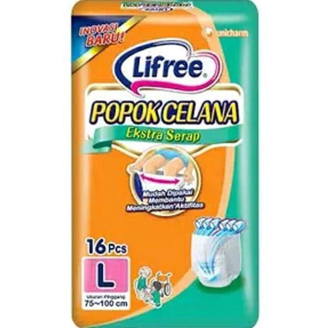 Lifree Popok Celana Dewasa Ekstra Serap/ Lifree Extra Serap L16