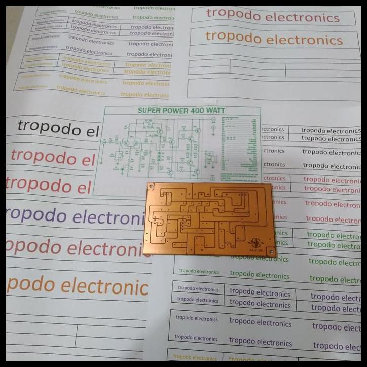 HOT DEAL PCB POWER AMPLIFIER 400 WATT MONO 