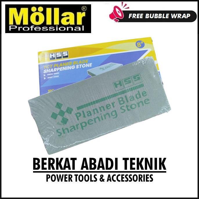 HSS Batu Gosok TCT 8 Inch Asah Pisau 200mm x 90mm x 20mm Mesin Serut Kayu Planner Planer Sugu Ketam 