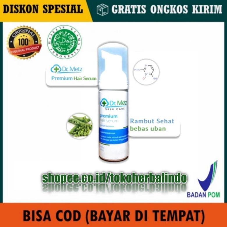 Dr Metz Premium Hair Serum Ampuh Atasi Uban Rambut & Rambut Rontok