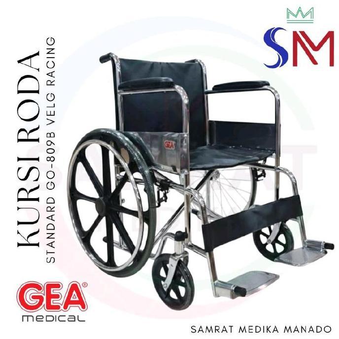 Kursi Roda Standard GO-809B GEA #New