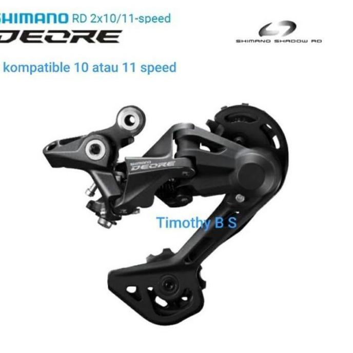 RD Shimano Deore RD-M4120 Shadow Plus 10 Speed atau 11 Speed