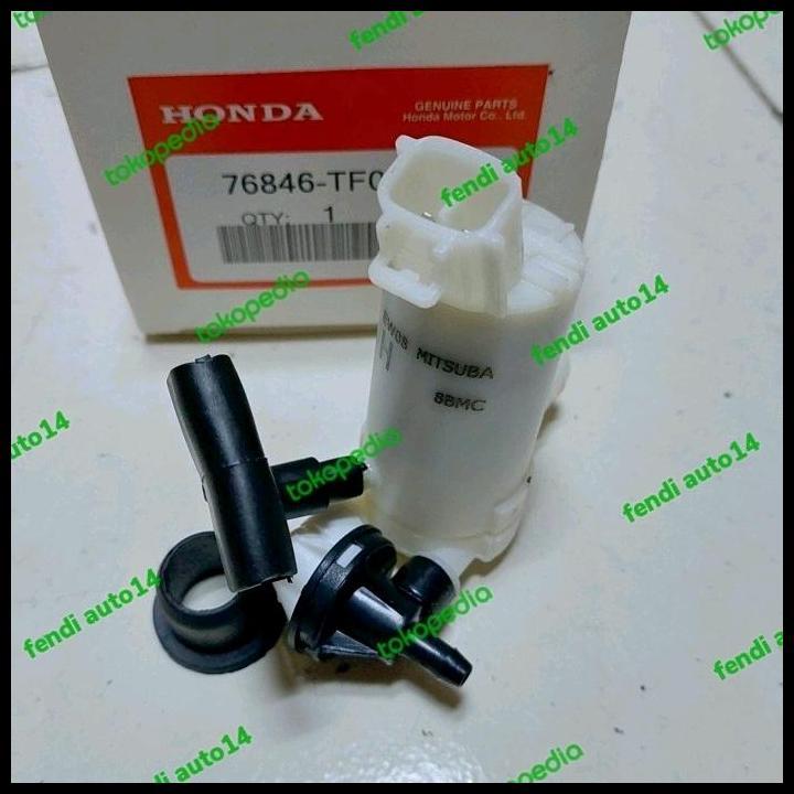 TERMURAH WASHER PUMP DINAMO SEMPROTAN AIR WIPER HONDA JAZZ RS GE8 ORIGINAL 