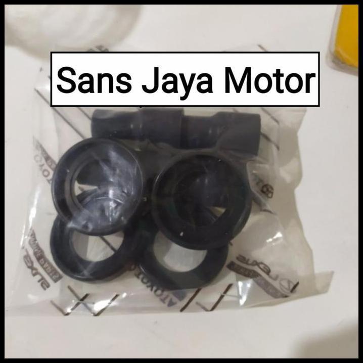 HOT DEAL KARET KOIL SEAL COIL BUSI INNOVA FORTUNER HILUX BENSIN ORIGINAL 1SET 