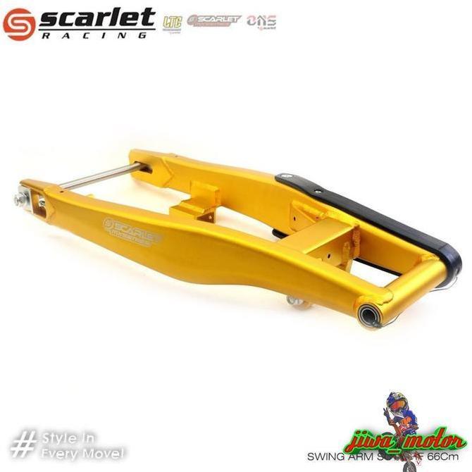 swing arm model KTM motor CRF 150 warna hitam merah silver gold biru Original