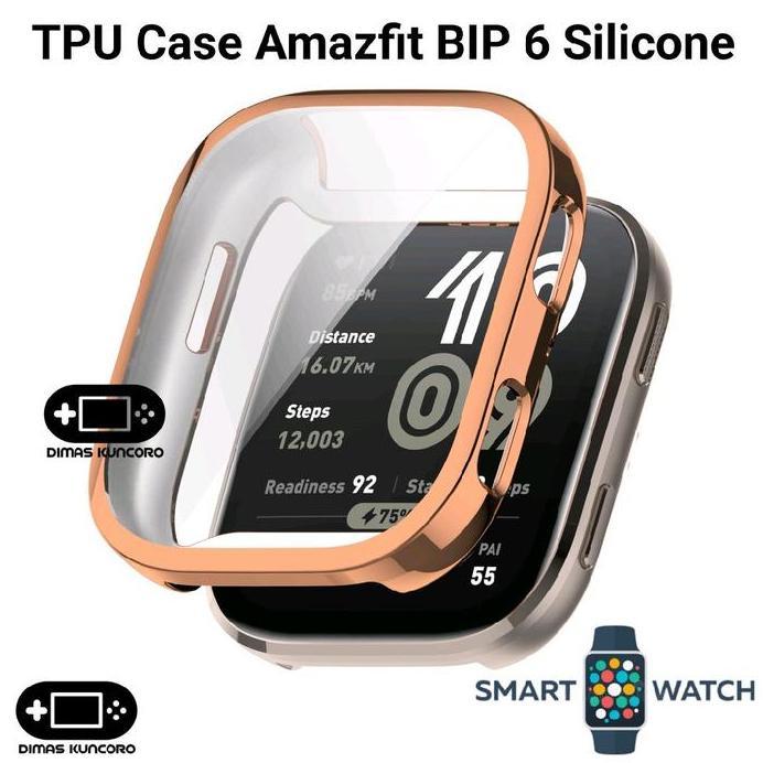 TPU Case Amazfit BIP 6 silicone silicon soft bumper casing shell amazfit bip 6