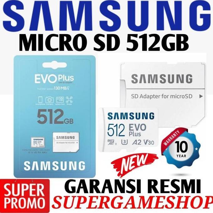 TERBARU - Memory Card Micro SD 512GB - Micro SD 512GB Patriot V30 Micro SD 512GB
