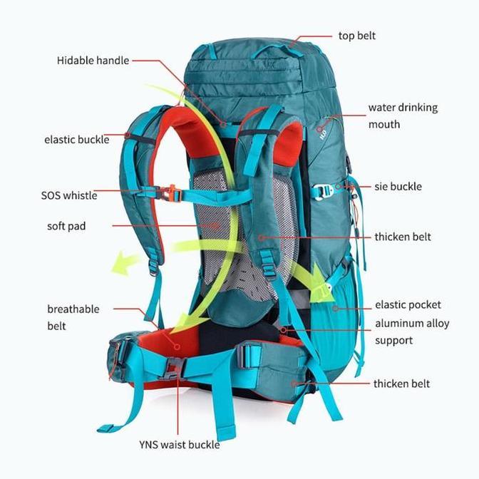 Carrier Naturehike Trekking Backpack 55L NH16Y020-Q