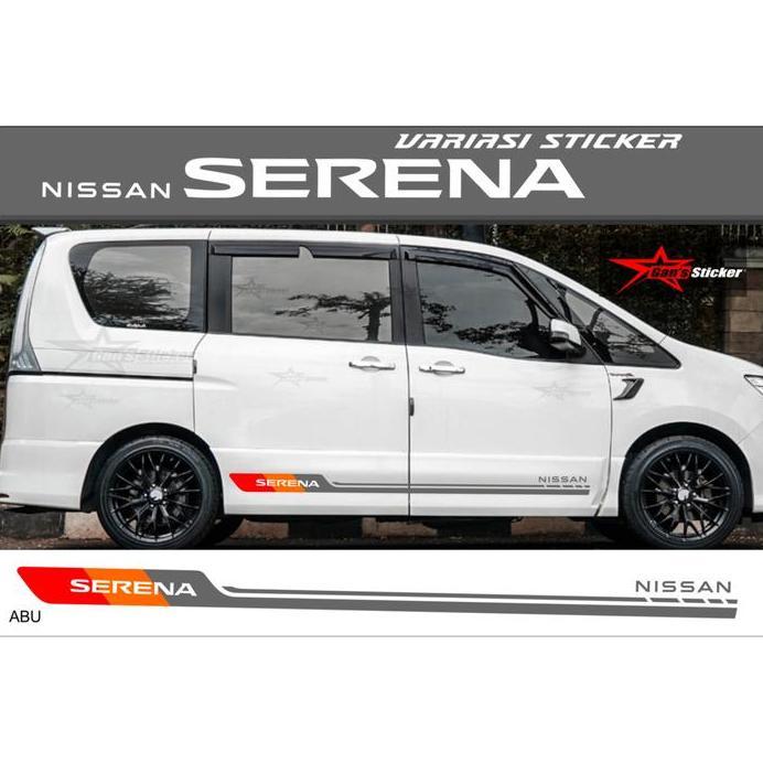 Sticker Nissan Serena Aksesoris Nissan serena