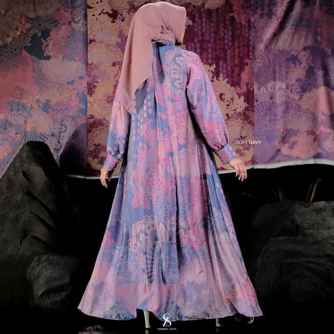 Shirin Zein - Gamis Muslim Etnik Motif Batik Mewah Elegan Series Lasem