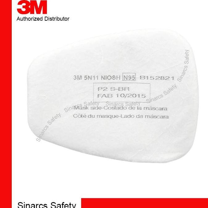 5N11 3M Particulate Filter N95 (per box, isi 10 pcs)