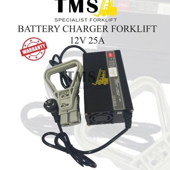 Casan Charger Battery Forklift Eletric Battery 12V 25A Forklift Pallet