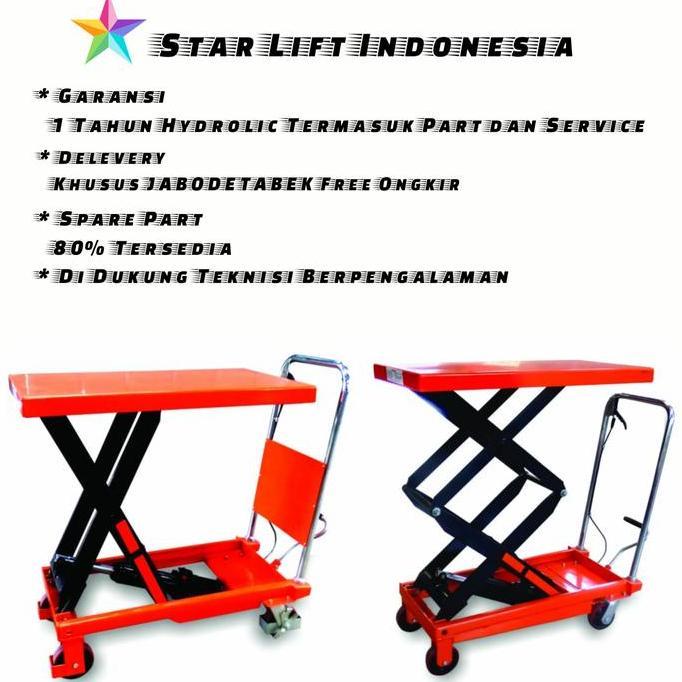 Table Lift Scissor Lift 350 kg Merk Hand Lift