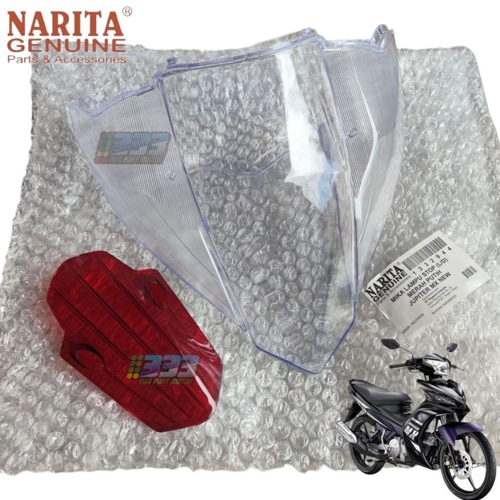 Mika Kaca Lampu Stop Belakang Yamaha Jupiter Mx New 135Cc 50C Set Merah Putih Narita