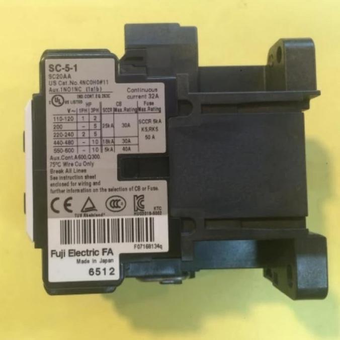 kontaktor/contactor fuji SC-5-1