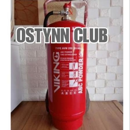 Apar viking 50kg abc powder + troly avm- fire extinguisher